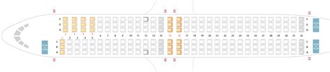 boeing 737 seating chart sunwing